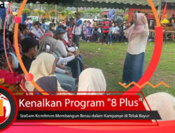 SraGam Kenalkan Program “8 Plus” untuk Kesejahteraan Warga dalam Kampanye di Teluk Bayur